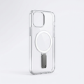 Anti-Yellow Clear MagSafe Case with Camera Control & Kickstand