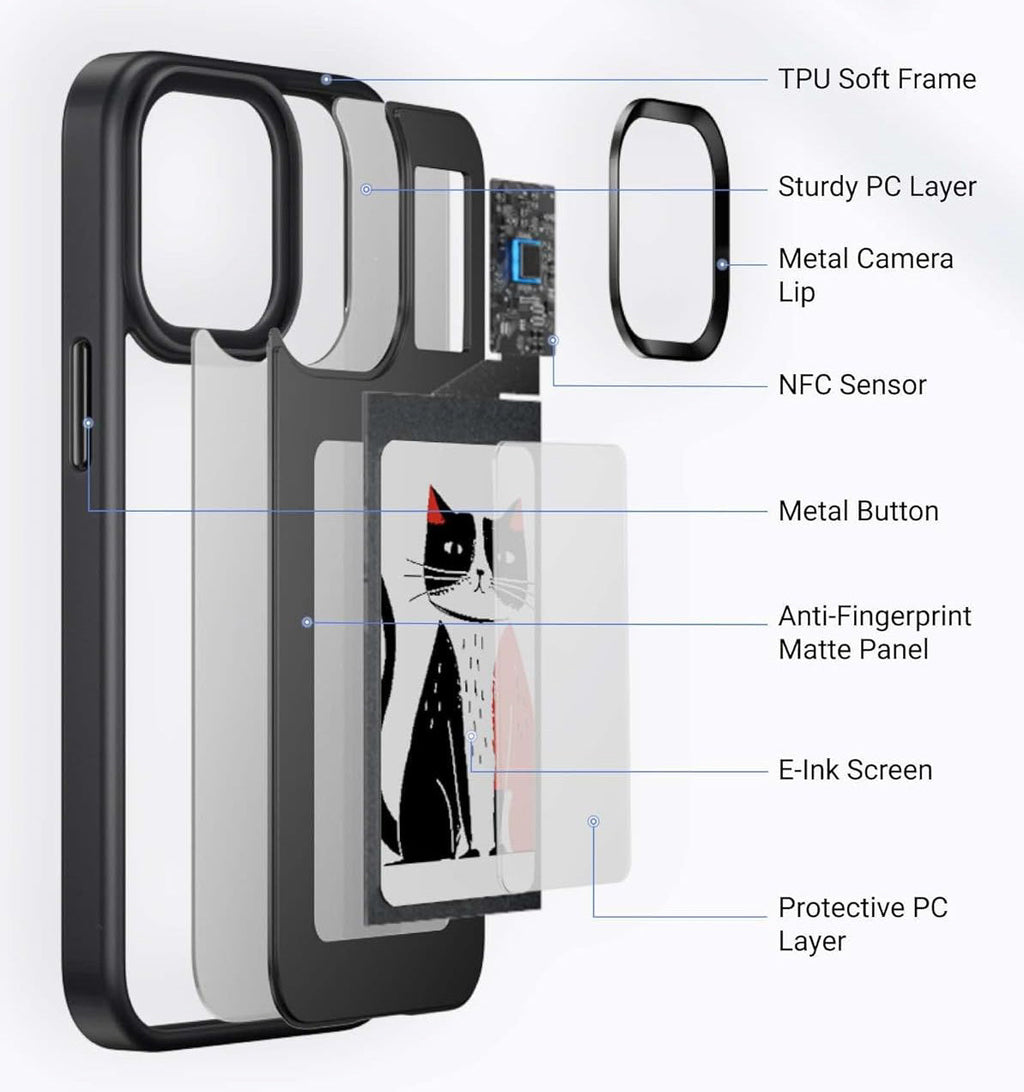 E-Ink MagSafe Back Plate (New & Notable)