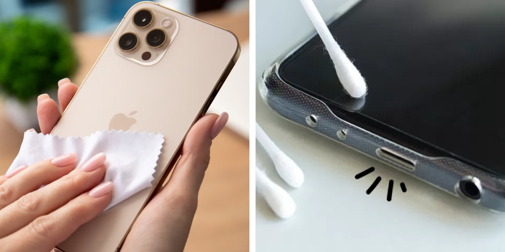 iPhone Protection Kit — Glass, Lens, Speaker Mesh, Port Plug, Wipe